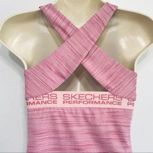 Skechers Performance Space Dye Pink Women's Tank